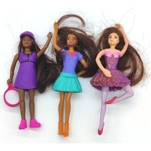 McDonald's Happy Meal Toy Barbie Lot Ballerina Toy Figures Mattel Toys 2013 2014